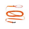 LONGE DE TRAVAIL pour chien avec poignée couleur orange MARTIN SELLIER-DOGFRENCHTOUCH