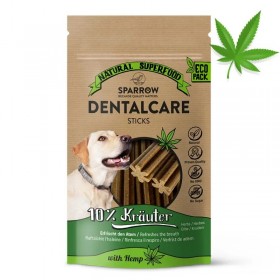 FRIANDISE AU CBD pour chien STICK DENTALCARE hygiène dentaire SPARROW-DOGFRENCHTOUCH