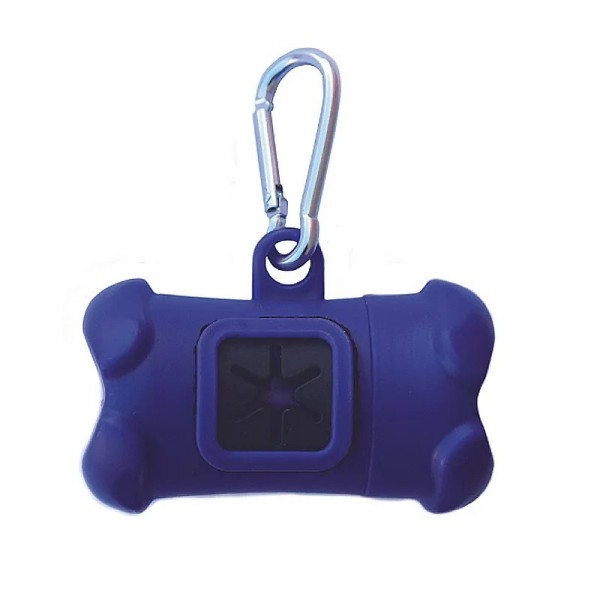 DISTRIBUTEUR SACHETS RAMASSE CROTTES pour chien forme os FREEDOG-DOGFRENCHTOUCH
