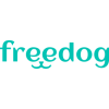 DISTRIBUTEUR SACHETS RAMASSE CROTTES pour chien forme os couleur orange FREEDOG-DOGFRENCHTOUCH