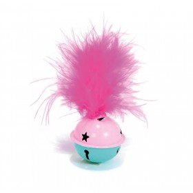 JOUET pour chat CASCABEL avec grelot et plumes FREEDOG-DOGFRENCHTOUCH