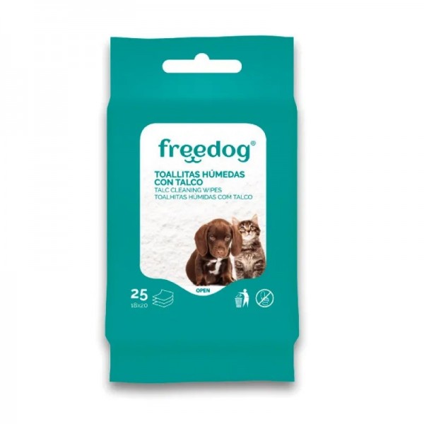 Lingettes nettoyantes pour les yeux chien et chat FREEDOG