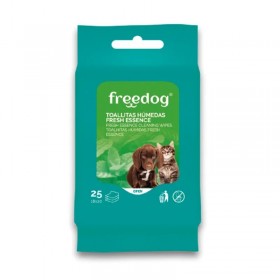 LINGETTES NETTOYANTES YEUX OREILLES pour chien et chat ALOE VERA FREEDOG-DOGFRENCHTOUCH