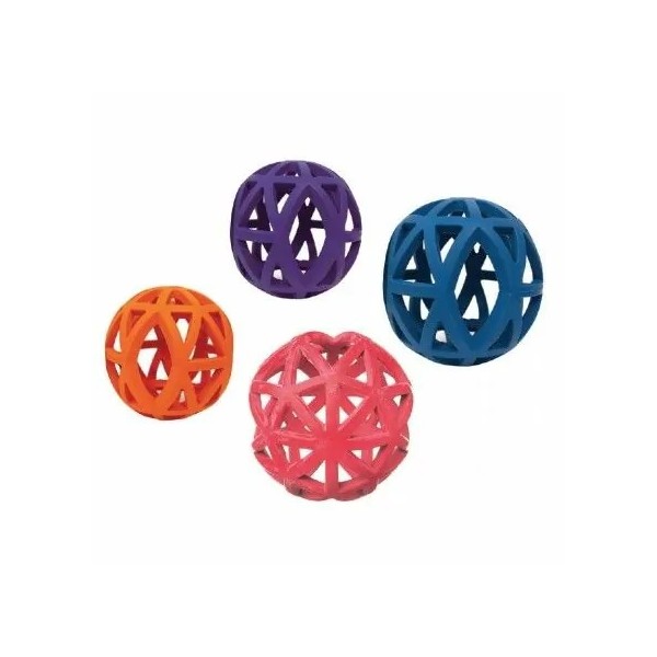 Balle En Caoutchouc Pour Chien | Résistante à La Dentition | Diamètre ~13,5 Cm | Pour Jeu Intérieur/extérieur