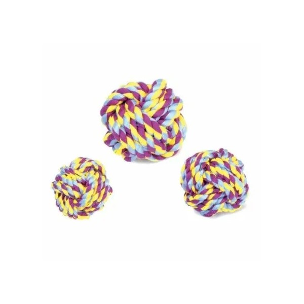 JOUET pour chien BALLE en CORDE-DOGFRENCHTOUCH