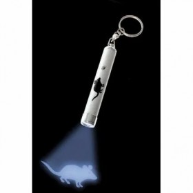 JOUET pour chat LASER SOURIS PORTE CLES-DOGFRENCHTOUCH