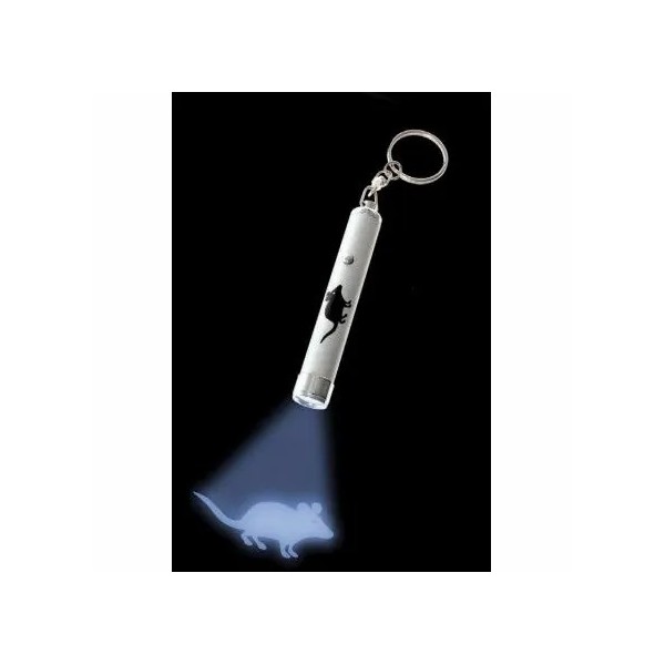 JOUET pour chat LASER SOURIS PORTE CLES-DOGFRENCHTOUCH