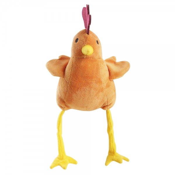 JOUET pour chien PELUCHE COQ ORANGE sonore MARTIN SELLIER-DOGFRENCHTOUCH
