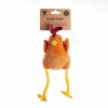 JOUET pour chien PELUCHE COQ ORANGE sonore MARTIN SELLIER-DOGFRENCHTOUCH