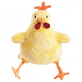 JOUET pour chien PELUCHE POULE JAUNE sonore MARTIN SELLIER-DOGFRENCHTOUCH