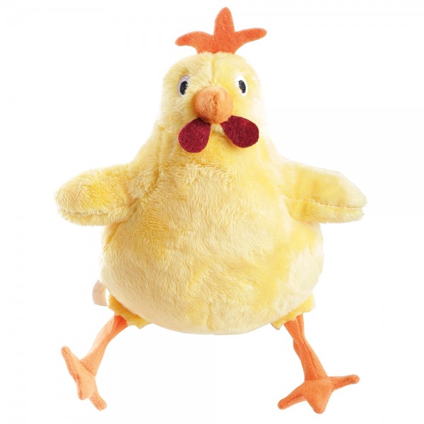 JOUET pour chien PELUCHE POULE JAUNE sonore MARTIN SELLIER-DOGFRENCHTOUCH