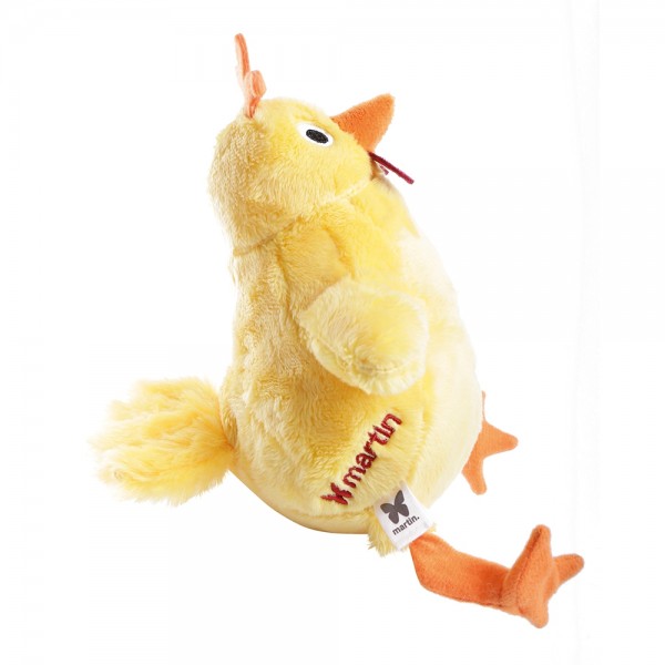 JOUET pour chien PELUCHE POULE JAUNE sonore MARTIN SELLIER-DOGFRENCHTOUCH