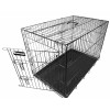 Cage de transport pliante pour chien en métal VIVOG