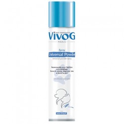 Spray 2 en 1 pour chien et chat : shampoing sec et durcisseur de poils Vivog