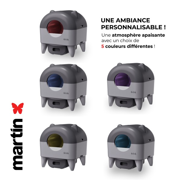 LITIERE AUTOMATIQUE pour chat 76L MARTIN SELLIER-DOGFRENCHTOUCH