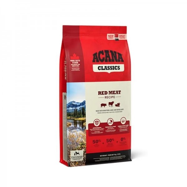 CROQUETTES pour chien ACANA CLASSICS DOG RED MEAT ACANA-DOGFRENCHTOUCH