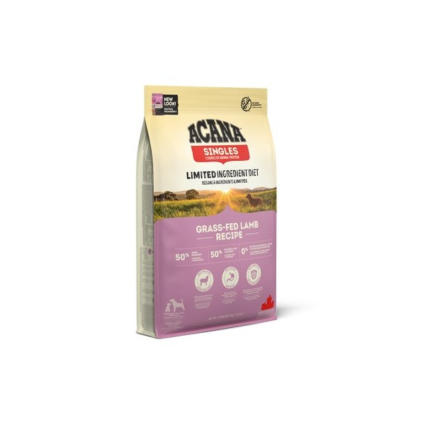 CROQUETTES pour chien ACANA DOG SINGLES GRASS-FED LAMB ACANA-DOGFRENCHTOUCH