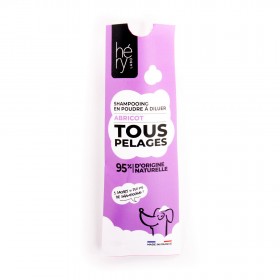 SHAMPOOING POUDRE A DILUER pour chien TOUS PELAGES HERY-DOGFRENCHTOUCH