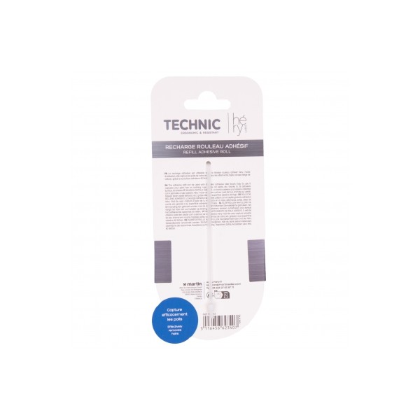 RECHARGE rouleau adhésif ANTI POILS TECHNIC HERY-DOGFRENCHTOUCH