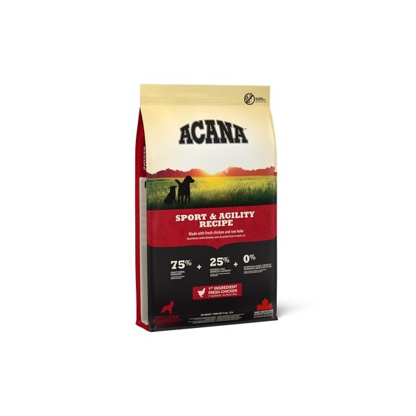 CROQUETTES pour chien ACANA DOG HERITAGE SPORT & AGILITY ACANA-DOGFRENCHTOUCH