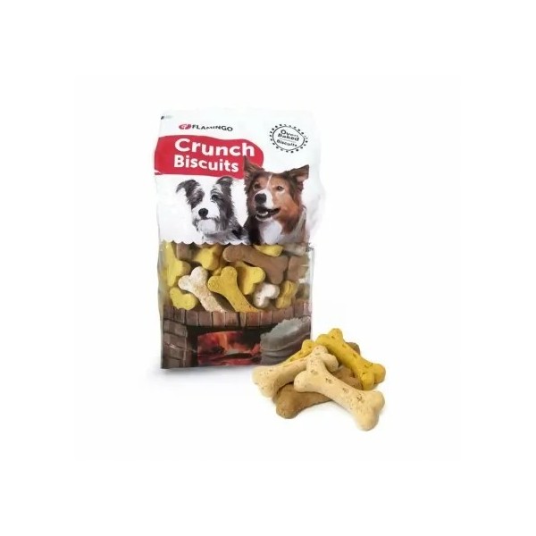 FRIANDISES pour chien BISCUITS OS MIX 500g FLAMINGO-DOGFRENCHTOUCH