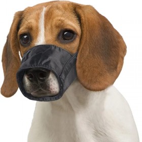 MUSELIERE pour chien en nylon noir TAILLE XS FLAMINGO-DOGFRENCHTOUCH