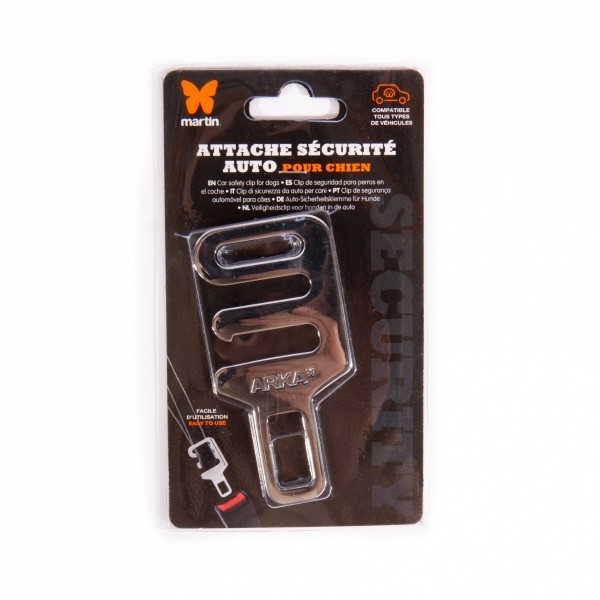 ATTACHE DE SECURITE VOITURE pour chien et chat ARKA HAOK-DOGFRENCHTOUCH