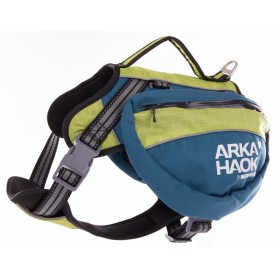 HARNAIS DE RANDONNEE pour chien BACKPACK couleur bleu-vert MARTIN SELLIER-DOGFRENCHTOUCH