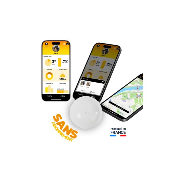 TRAQUEUR D'ACTIVITE pour chat MARTIN COACH MARTIN SELLIER-DOGFRENCHTOUCH