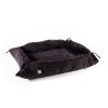 COSY PANIER PLAID TRANSFORMABLE pour chien ou chat collection TOUDOUDOU couleur noir MARTIN SELLIER-DOGFRENCHTOUCH