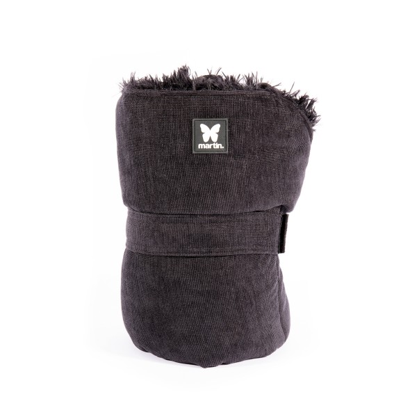 COSY PANIER PLAID TRANSFORMABLE pour chien ou chat collection TOUDOUDOU couleur noir MARTIN SELLIER-DOGFRENCHTOUCH