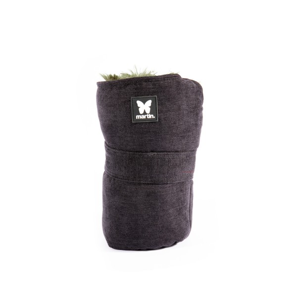 COSY PANIER PLAID TRANSFORMABLE pour chien ou chat collection TOUDOUDOU couleur kaki MARTIN SELLIER-DOGFRENCHTOUCH