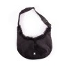 SAC DE TRANSPORT KANGOUROU pour chien collection TOUDOUDOU couleur noir MARTIN SELLIER-DOGFRENCHTOUCH