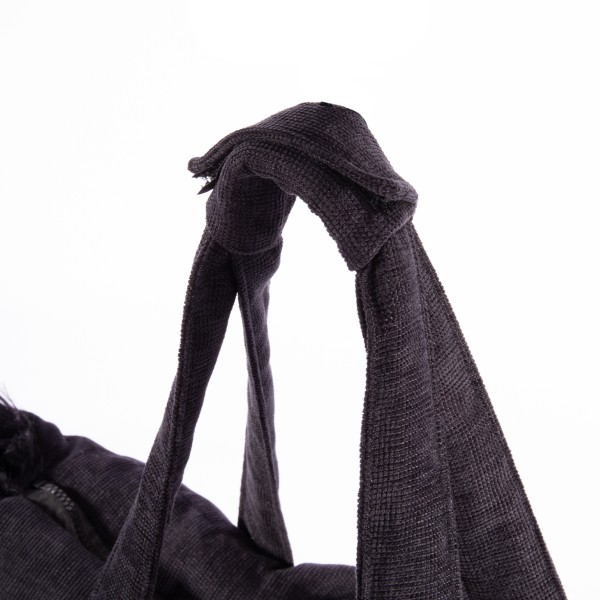 SAC DE TRANSPORT COUCHETTE pour chien collection TOUDOUDOU couleur noir MARTIN SELLIER-DOGFRENCHTOUCH