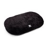 COUSSIN OVALE FOURRURE pour chien ou chat collection TOUDOUDOU couleur noir MARTIN SELLIER-DOGFRENCHTOUCH