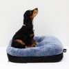 COUSSIN DOUBLE DEHOUSSABLE pour chien et chat Collection DOUDOUZEN couleur bleu noir MARTIN SELLIER-DOGFRENCHTOUCH