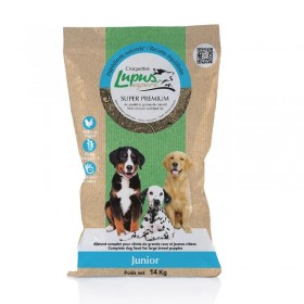 CROQUETTES pour chien JUNIOR au poulet 14kg LUPUS EXPERT-DOGFRENCHTOUCH