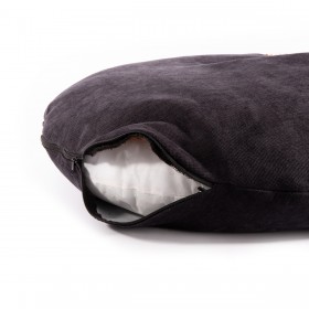 COUSSIN COUVERTURE RECTANGULAIRE DEHOUSSABLE pour chien ou chat collection TOUDOUDOU couleur kaki MARTIN SELLIER-DOGFRENCHTOUCH