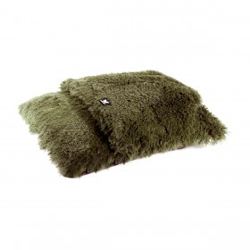 COUSSIN COUVERTURE RECTANGULAIRE DEHOUSSABLE pour chien ou chat collection TOUDOUDOU couleur kaki MARTIN SELLIER-DOGFRENCHTOUCH
