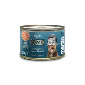 PATEE pour chien Mijotés de poisson 150g x12 MARTIN FOOD MARTIN SELLIER-DOGFRENCHTOUCH
