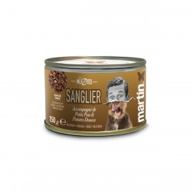 PATEE pour chien Mijotés de sanglier 150g x12 MARTIN FOOD MARTIN SELLIER-DOGFRENCHTOUCH