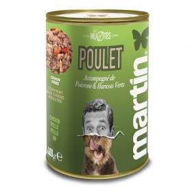 PATEE pour chien Mijotés de poulet 400g x6 MARTIN FOOD MARTIN SELLIER-DOGFRENCHTOUCH