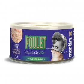 FILET pour chat au poulet 70gx12 MARTIN FOOD CLASSIC MARTIN SELLIER-DOGFRENCHTOUCH