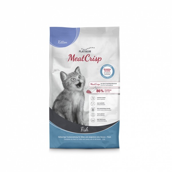 Croquettes pour chaton Meatcrisp au poisson PLATINUM