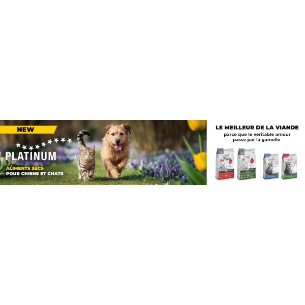 Croquettes pour chat Meatcrisp au poisson PLATINUM-DOGFRENCHTOUCH