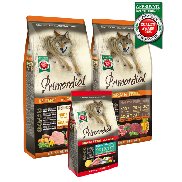 Croquettes pour chien MINI adult SANGLIER & AGNEAU PRIMORDIAL