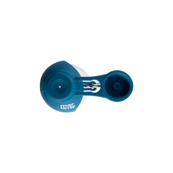 GOURDE pour chien et chat pour eau et croquettes couleur bleu MARTIN SELLIER