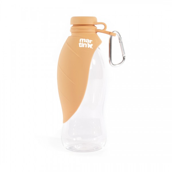 GOURDE pour chien et chat pour eau et croquettes couleur jaune MARTIN SELLIER-DOGFRENCHTOUCH