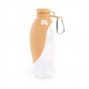 GOURDE pour chien et chat pour eau et croquettes couleur jaune MARTIN SELLIER-DOGFRENCHTOUCH
