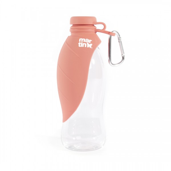 GOURDE pour chien et chat pour eau et croquettes couleur rose MARTIN SELLIER-DOGFRENCHTOUCH